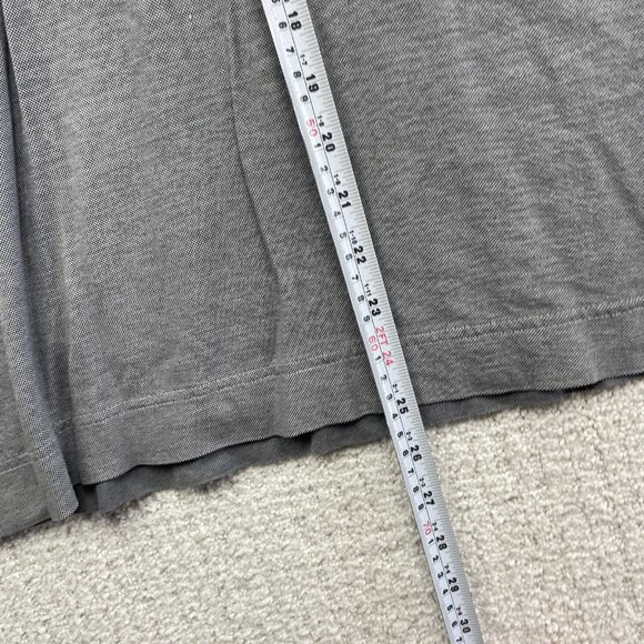 Ferrante T-Shirt Mens 56 Grey Golf Casual Made in Italy V-neck Short Sleeve - Picture 11 of 16